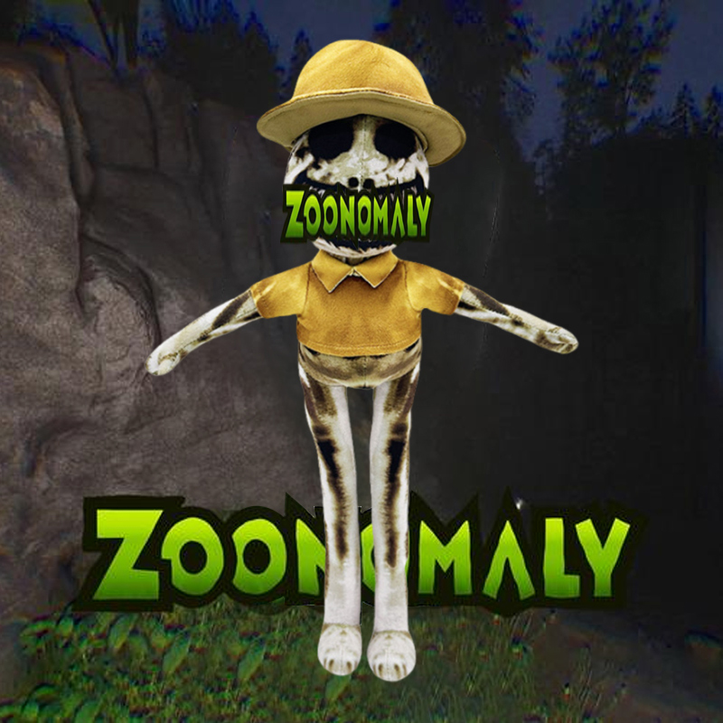 爆款Zoonomaly畸形动物园变异兔子大眼猫公仔毛绒玩具管理员玩偶 - 图2