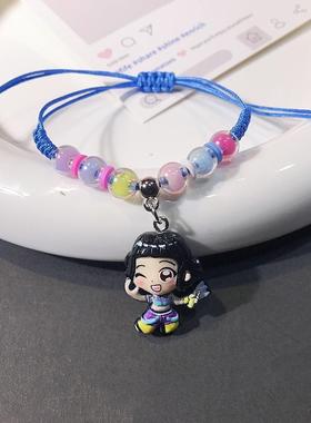 kpop猎魔女团沙加男团明星系列手链时尚DIY串珠手工编织手绳饰品