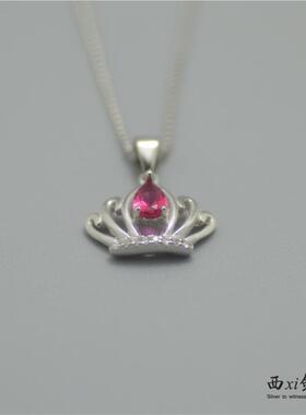 学生日韩风短款水晶配饰锁骨链