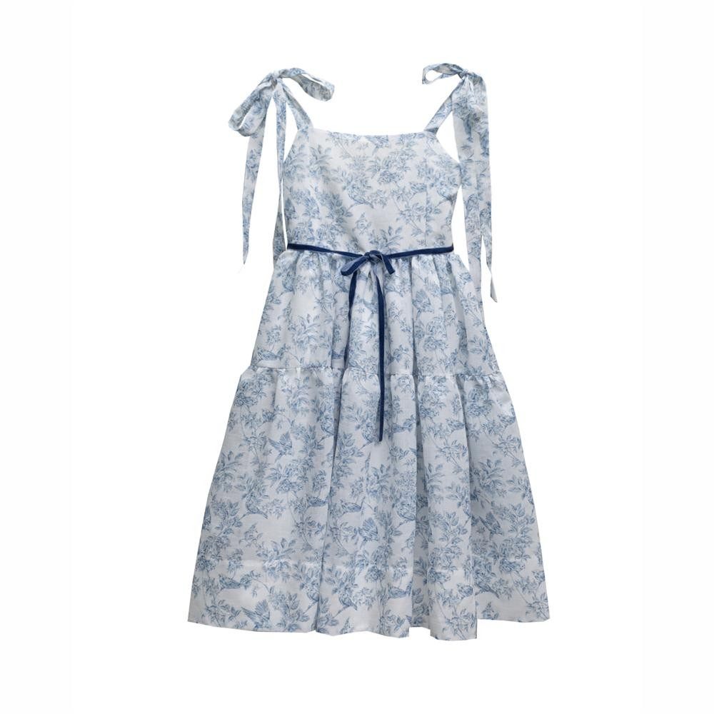 54 Little家现货  Cosmosophie SS25春夏女宝纯棉碎花吊带连衣裙,淘宝优惠券,粉丝福利购,淘宝优惠卷