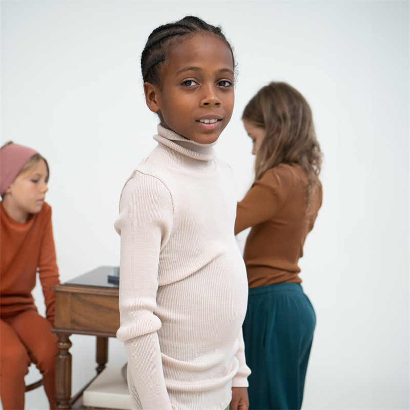 3件5折Little现货丹麦minimalisma FW25儿童羊毛高领打底衫打底裤,淘宝优惠券,粉丝福利购,淘宝优惠卷
