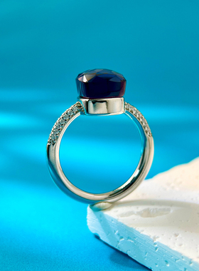 时尚新品蘑菇头戒指女士配饰