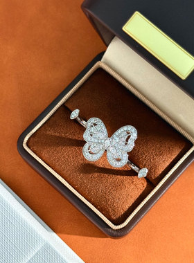 赵今麦同款蝴蝶耳环项链戒指系列