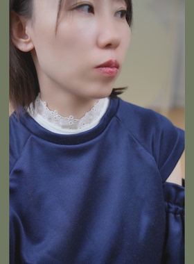 氧气感～森系绣花假领子