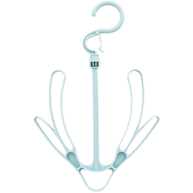 创意防风晒鞋架宿舍阳台挂鞋子神器可旋转双挂钩小型晾晒衣架鞋挂