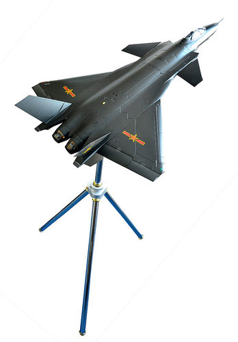歼20飞机模型 J20隐形战斗机模型成品合金仿真展厅收藏 1：20 - 图3