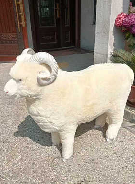 绵羊新款创意橱窗装饰品