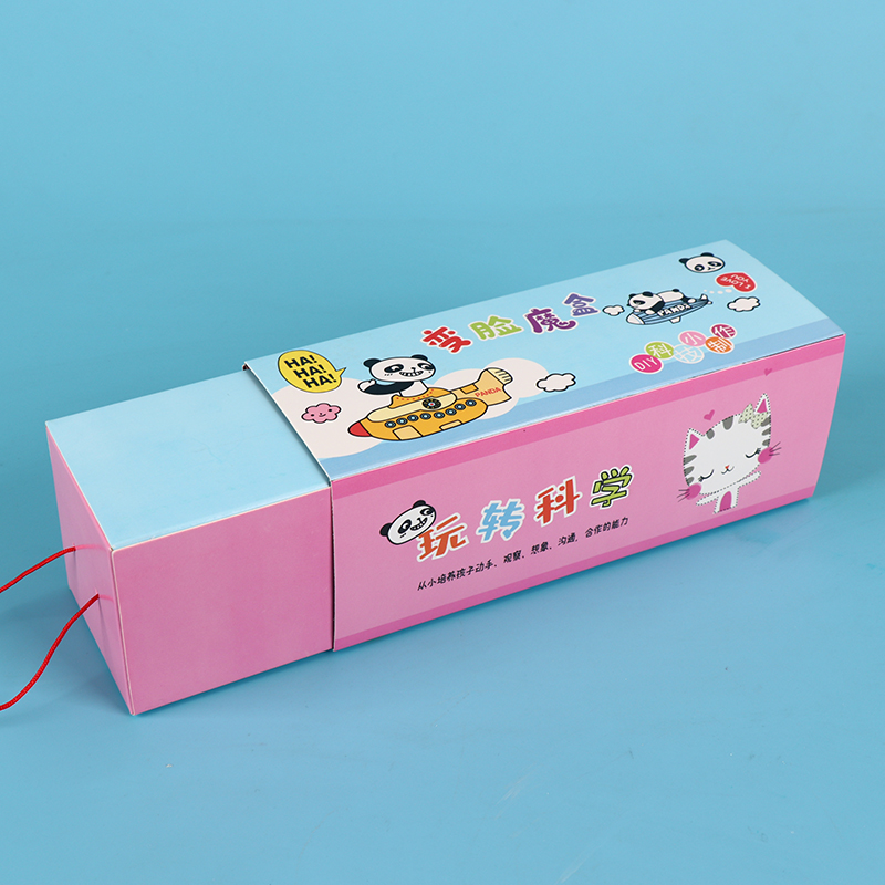 科技小制作小发明 DIY变脸魔盒抽拉式万花筒科学实验儿童创客玩具 - 图1