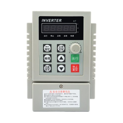 变频器0.75KW/1.5kw单相220V输入220V输出通用型电机调速风机水泵 - 图3