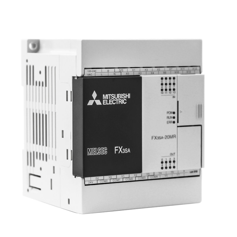 原装三菱PLC控制器FX3SA-20MR-CM 14MR 10MR 30MR/MT升级代替FX1S - 图1