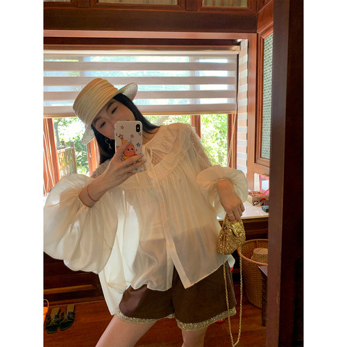 落落狷介 今年流行款的裤子2026年新款设计感小众亚麻短裤小个子 - 图0