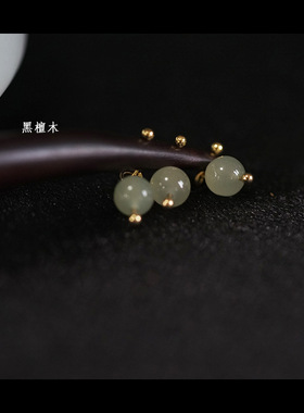 黑檀木古典高级感复古风手工簪子