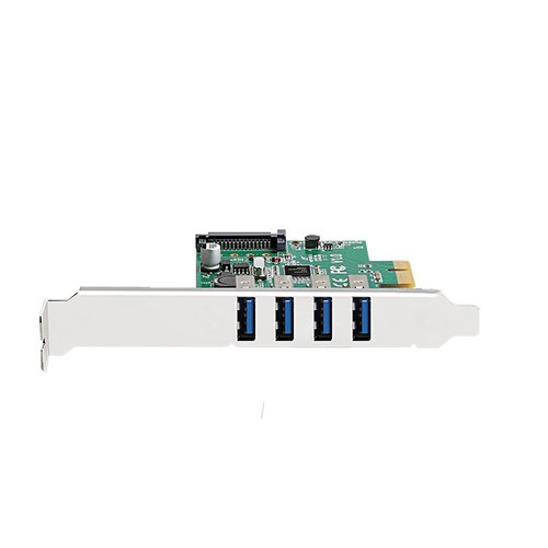 PCIE转USB3.0扩展卡台式机NEC芯片PCI-E扩展卡4口USB3.0转接卡 - 图2
