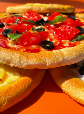 仿真披萨模型Pizza假食物道具西餐面包店橱窗装饰儿童玩具