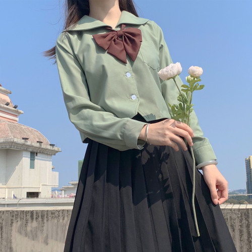 【喵酱JK】超大斜纹面羽根大领结JK制服水手服百搭款可爱日系多色 - 图2