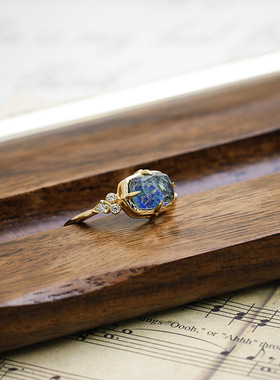 925银复古小众高级感凤凰石戒指