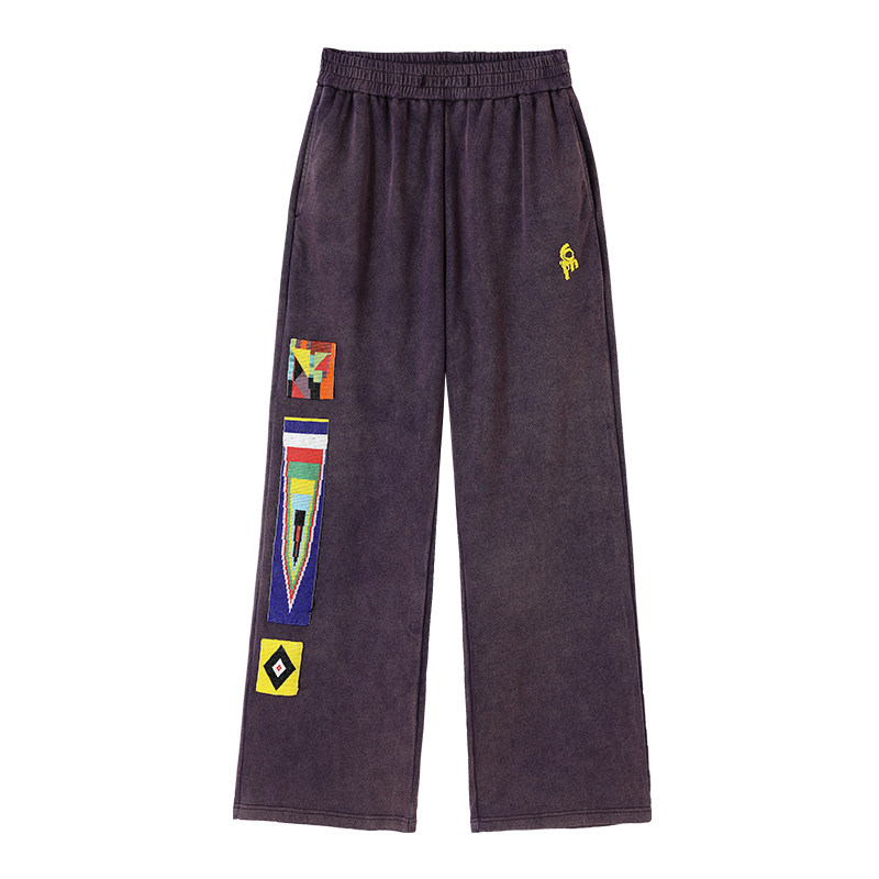 CONP 25AW 手工钉珠旗帜微喇叭卫裤,淘宝优惠券,粉丝福利购,淘宝优惠卷