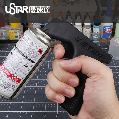 优速达喷灌扳机架 模型喷漆喷枪喷涂diy上色辅助手柄工具 UA91603 - 图1