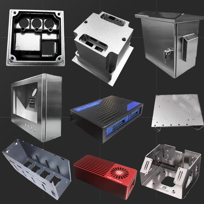 304 stainless steel plate laser cutting processing custom-made bending iron aluminum metal chassis shell sheet metal parts customization