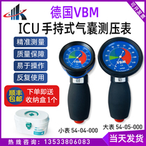 German imports VBM airbags piezometric pressure gauge trachea manometer intubation USA Kocowhi ICU handheld vacuum table