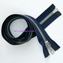 70cm Tibetan cyan YKK zipper 5 Number of metal silver teeth open tail zipped jacket jacket cotton clog lock head