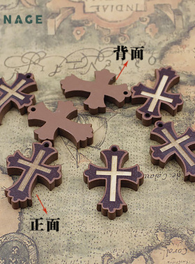 礼物圣诞节平安挂件天然木小吊坠