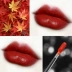 Leezi / Liz sao đá quý kim cương lip glaze mờ son môi son bóng màu đỏ lưới với cùng một đoạn không bị phai màu không thấm nước - Son bóng / Liquid Rouge