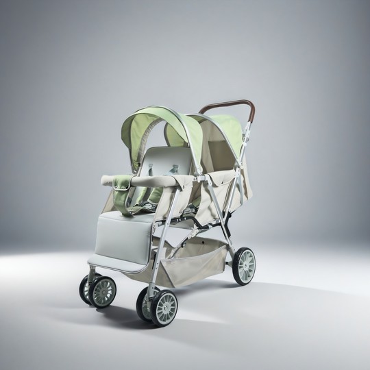 Lightweight foldable second-child stroller comes with rain cover when ordering