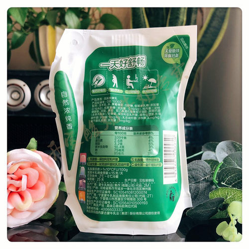 蒙牛酸奶消健益生菌+益生元浓缩酸奶风味发酵乳180g*12袋 - 图2