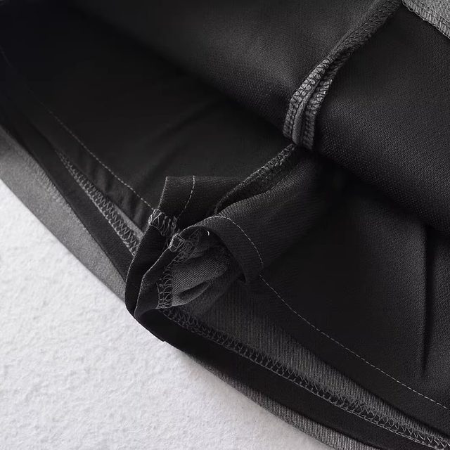 Sexy OL low-waisted hip-covering anti-exposure suit miniskirt