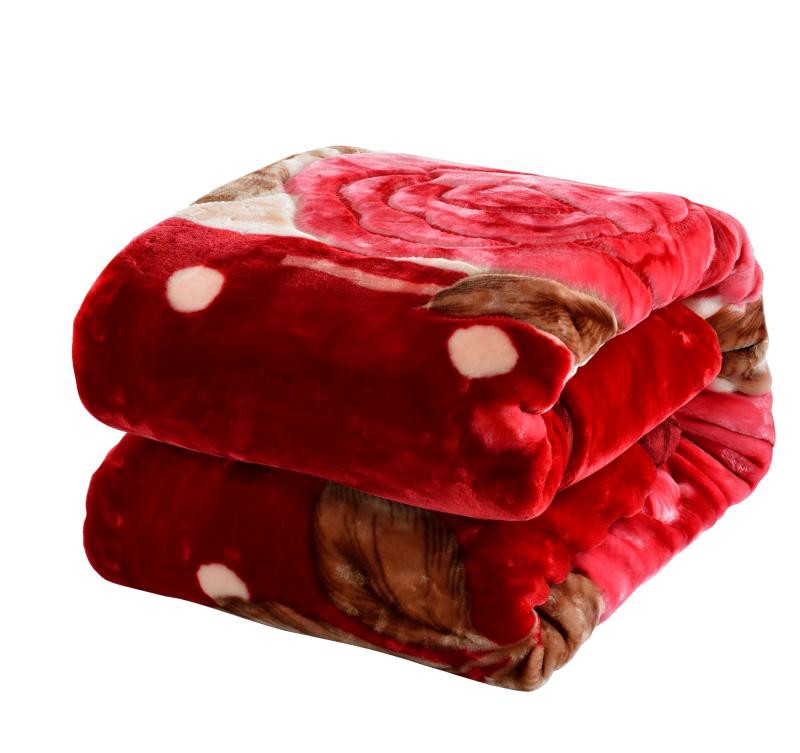 Hengyuan Xiang Raschel Wedding Thickness Super Soft Blanket