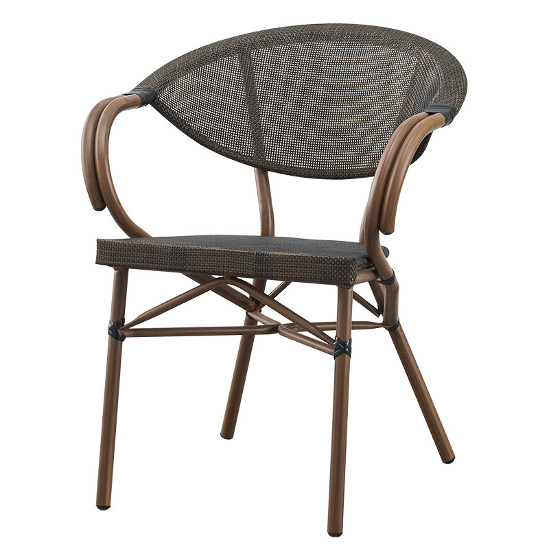 户外餐椅庭院凳单椅休闲露天藤编花园藤椅咖啡奶茶店室外阳台椅子,淘宝优惠券,粉丝福利购,淘宝优惠卷