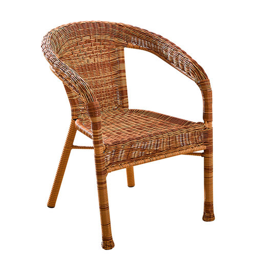 藤椅阳台休闲椅藤编椅子户外老式围椅家用靠背椅老人藤椅子藤条椅 - 图3