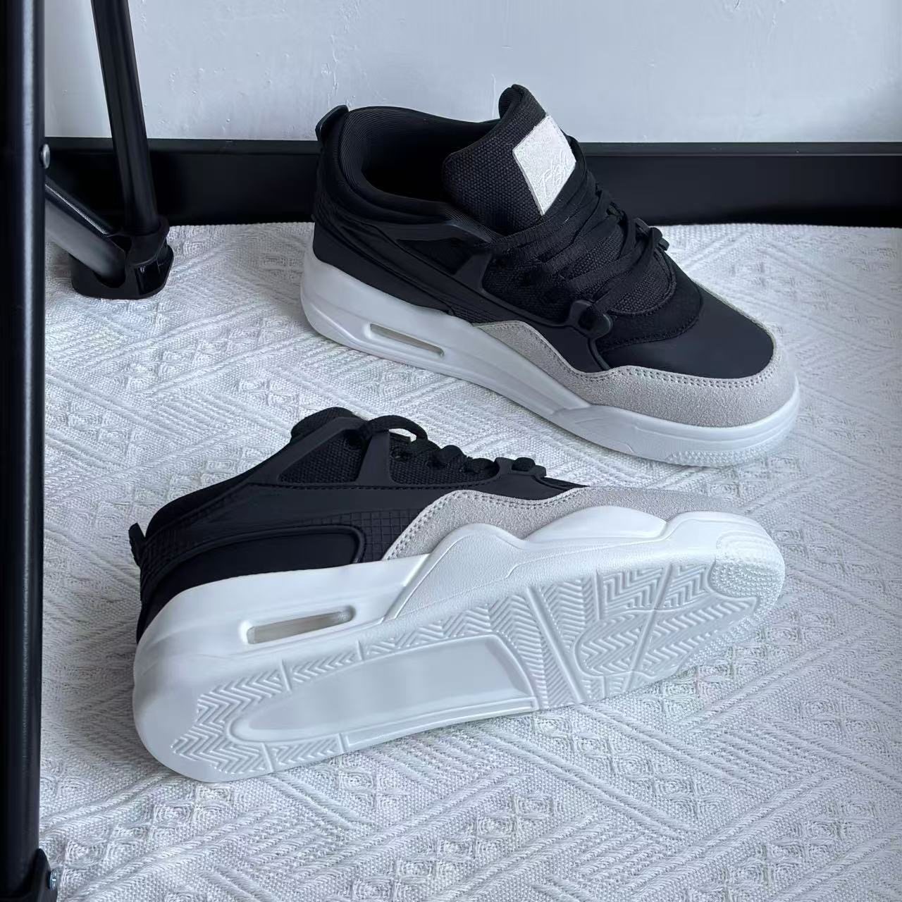 跃莱克2025新款复古男女篮球高帮情侣气垫联名ins百搭运动休闲鞋,淘宝优惠券,粉丝福利购,淘宝优惠卷