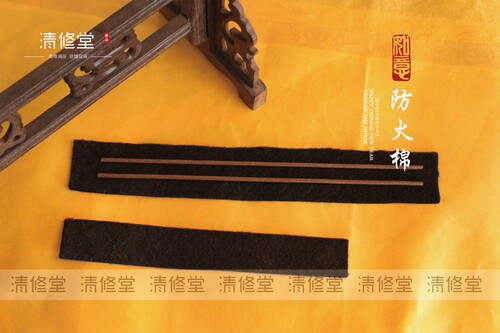 香垫 阻燃棉 香炉隔热垫 香炉垫盘香垫 香道用品 香薰棉 防火棉 - 图2
