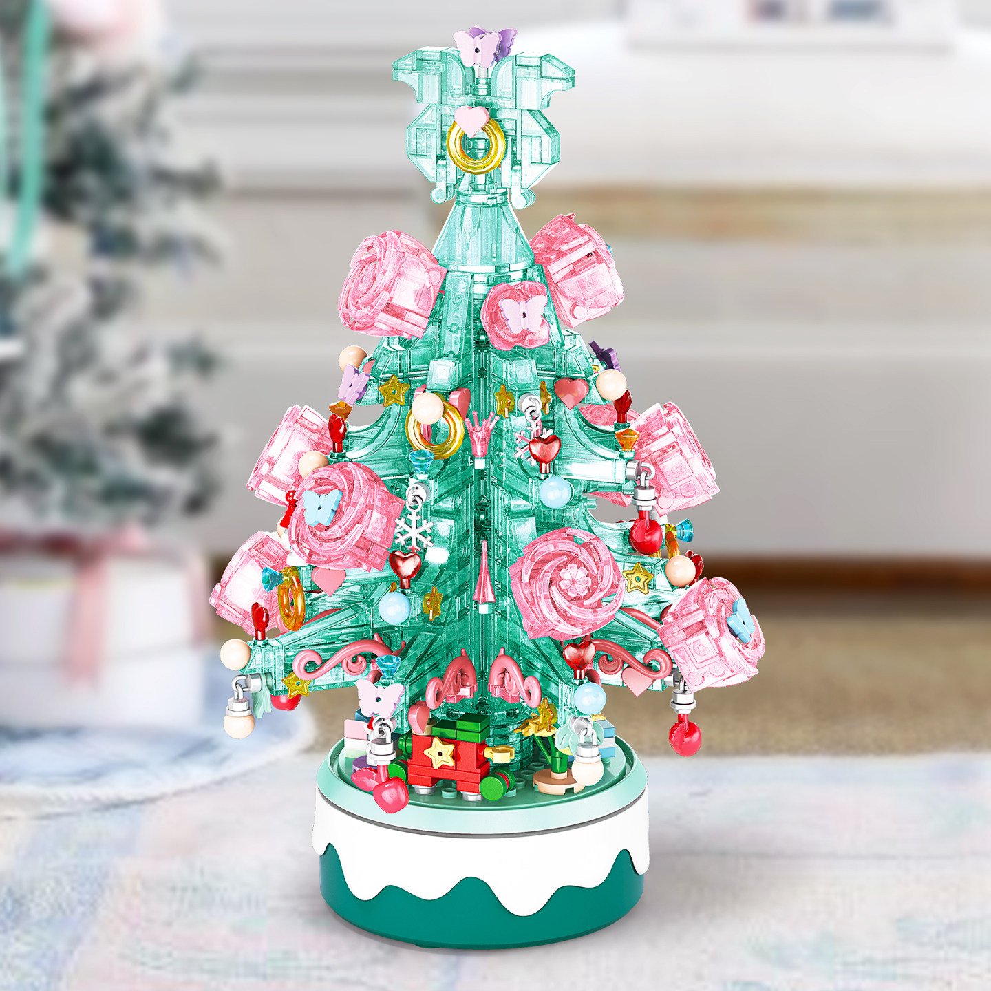 新款送闺蜜女朋友圣诞礼物高年级女生创意diy圣诞树手办8礼品12岁,淘宝优惠券,粉丝福利购,淘宝优惠卷