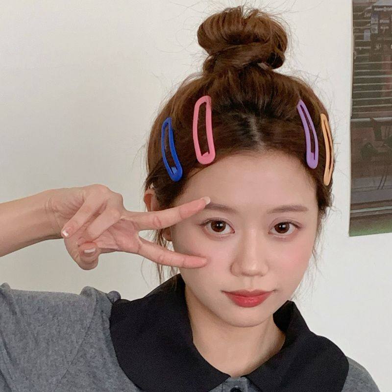 莫兰迪色系BB夹实用百搭刘海夹发夹少女心额前碎发边夹发卡发饰品,淘宝优惠券,粉丝福利购,淘宝优惠卷