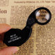 High-power high-definition portable geological jade magnifying glass