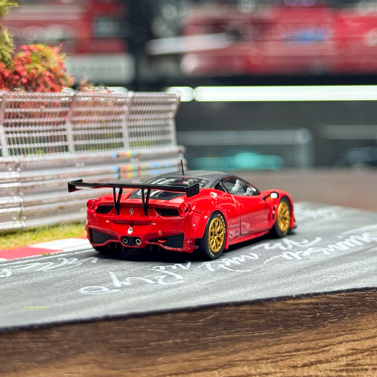 TW Tarmac Works 1:64 458 Italia GT3红合金汽车模型现货 - 图2