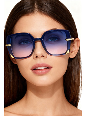 欧美时尚大框太阳镜网红同款