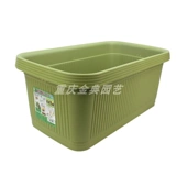 Alice Tree Balcony Basin Basin Alice Прямоугольный пластиковый цветочный горшок Семейный фрукты и ящик для посадки овощей.