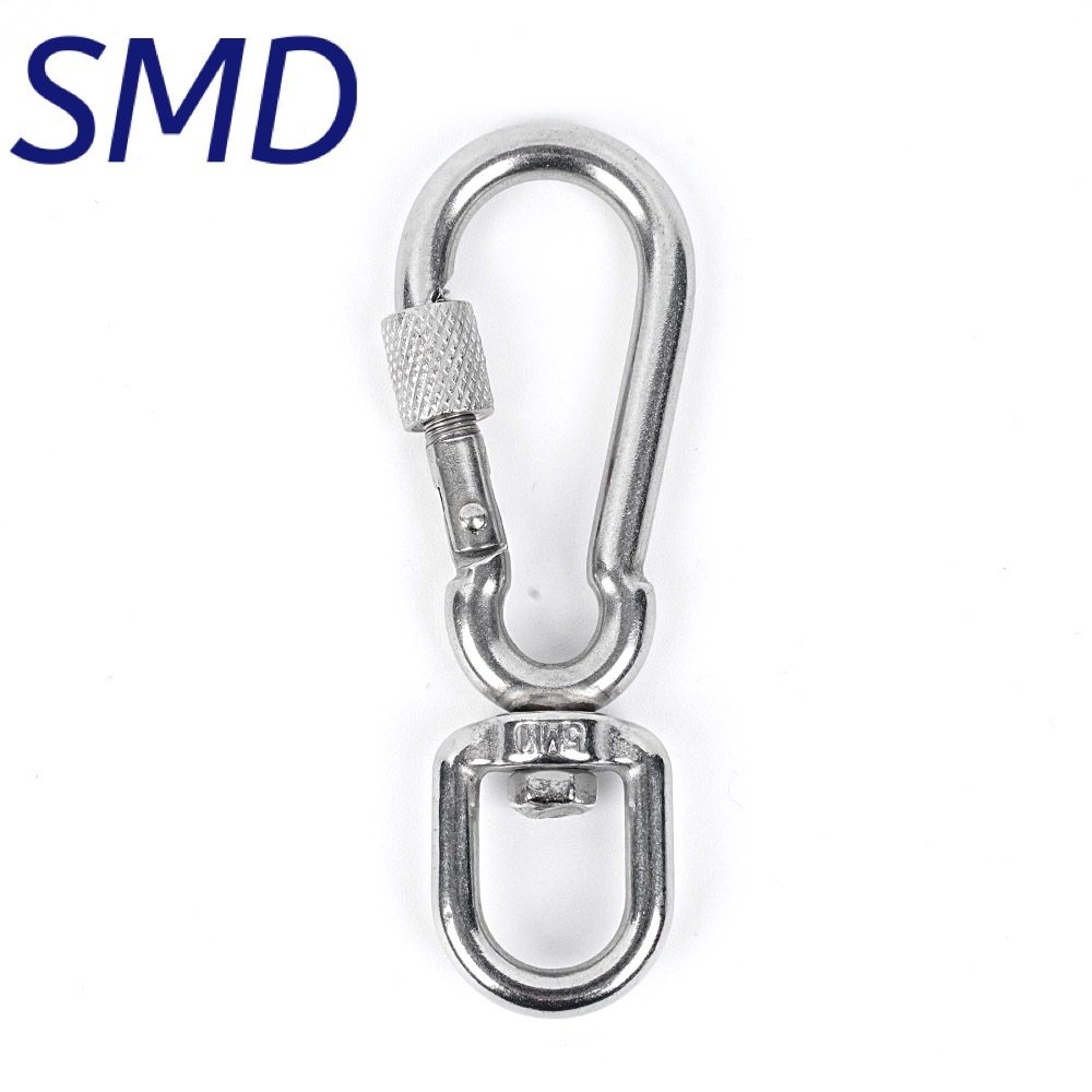 新 304不锈钢狗链扣子带保险万向8字环旋转八字弹簧宠物扣连接环,淘宝优惠券,粉丝福利购,淘宝优惠卷