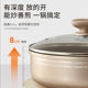 Joyoung Titanium Porcelain Pan Nonstick Deep Frying Pan