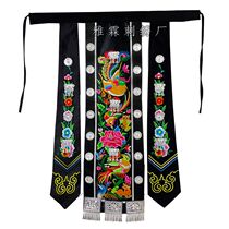 New Miao silver accessories Embroidery Belt for ethnic minority clothing Clothing Brigade Pat skirts Accessories Ethnic Wind Photo Belts