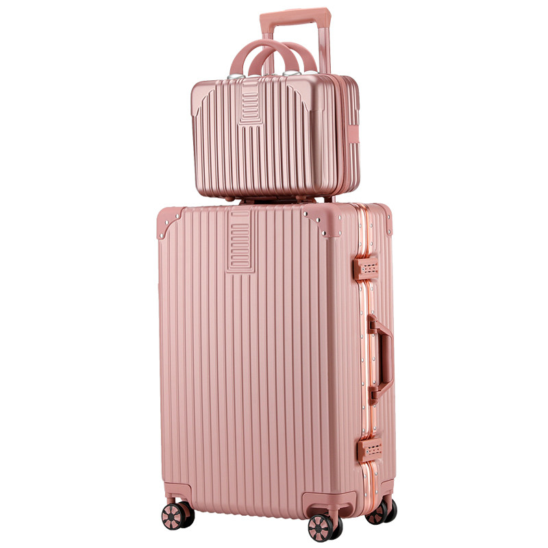 高颜值女20寸铝框旅行男28拉杆箱 dy箱包旅行箱