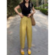 ກາງເກງ Tencel linen balloon ສໍາລັບແມ່ຍິງ 2026 summer style pants high-waisted nine-point pants for small people drapey linen harem pants