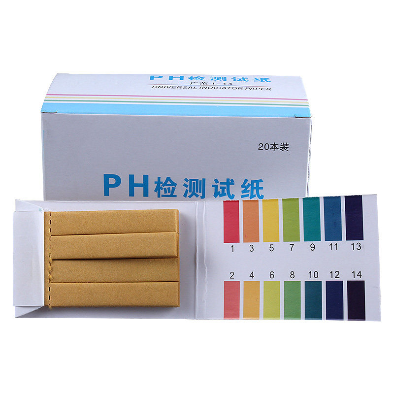 可普 PH试纸 1-14广泛试纸测试土壤水质PH值溶液酸碱度化妆品人体酸碱性测试精密试纸红蓝石蕊酚酞试纸实验用_虎窝淘