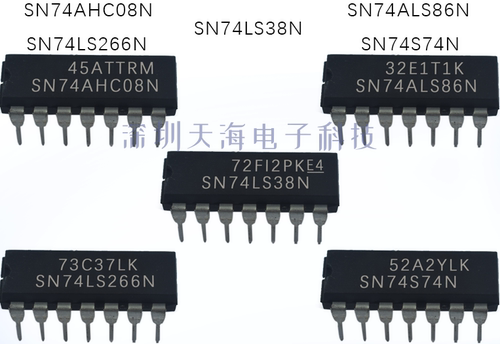 全新原装 SN74LS266N SN74ALS86N SN74AHC08N SN74LS38N SN74S74N - 图3