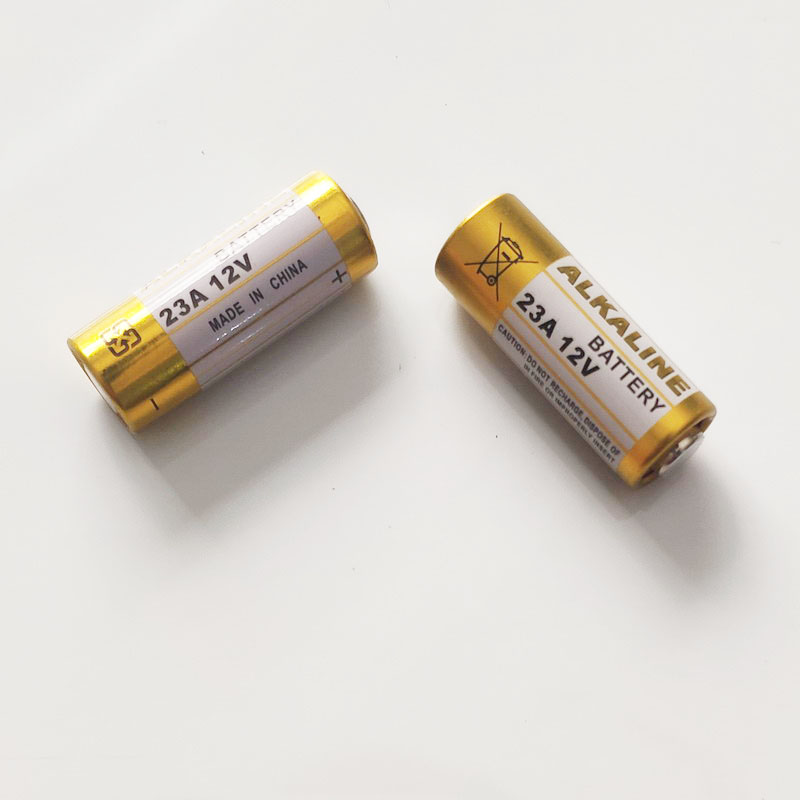 23A 12V电池灯具遥控开关小电池12v23a电动车库卷闸门遥控电池1个 - 图0