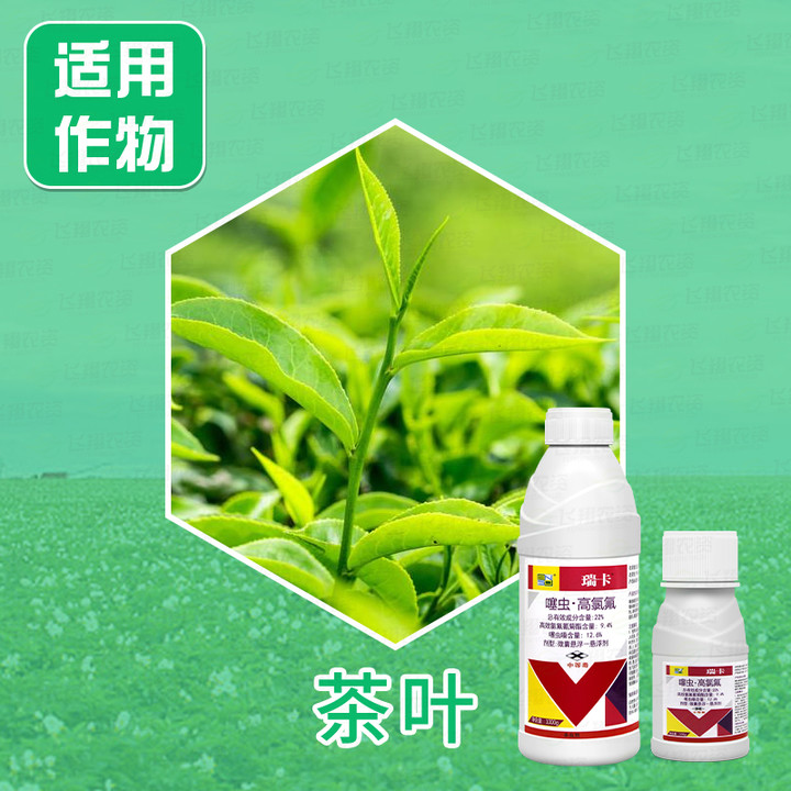 22%噻虫高氯氟瑞卡甘蓝辣椒蚜虫飞虱蓟马白粉虱绿叶蝉农药杀虫剂 - 图1